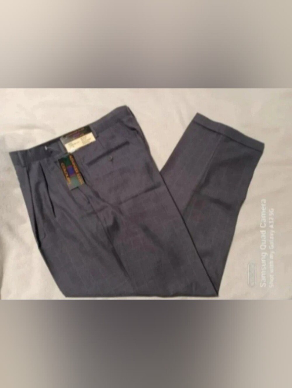 Alexander Julian Colorus charcoal color dress pants